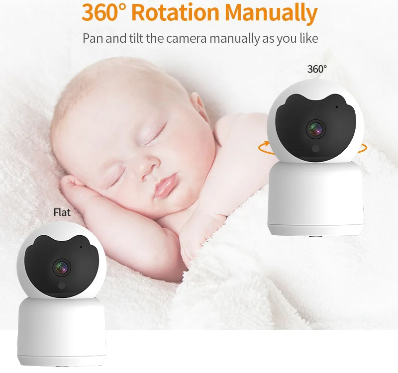 2021 ACPRO Newest 5 Inch High Quality Baby Monitor