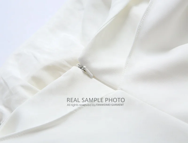 1213#100% Real Photo Simple Off-Shoulder Strapless Backless Soft Satin Sweep Train Simple Bridal Gown Bride Wedding Dress