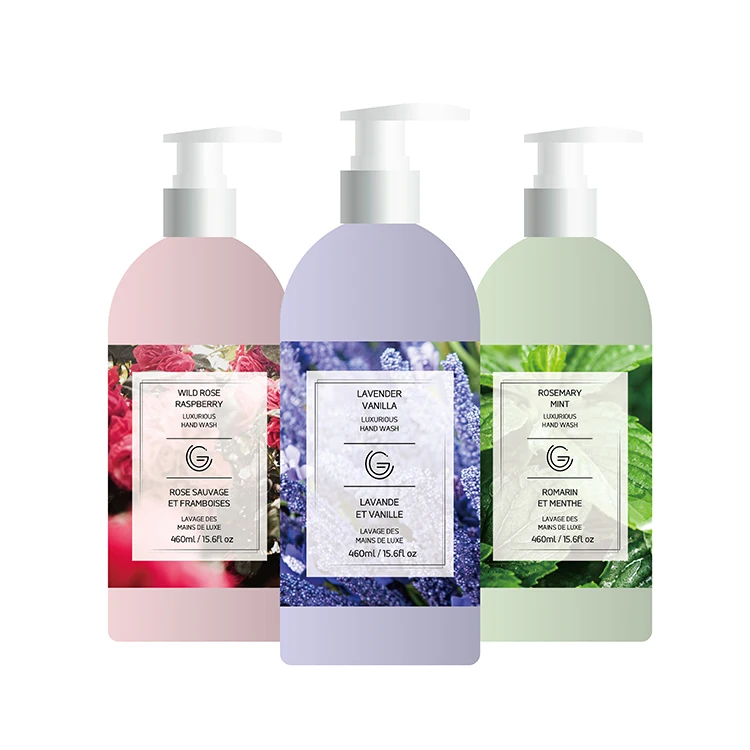 Oem toilet hand wash natural fancy liquid hand soap eco lavender fragrant hand soap