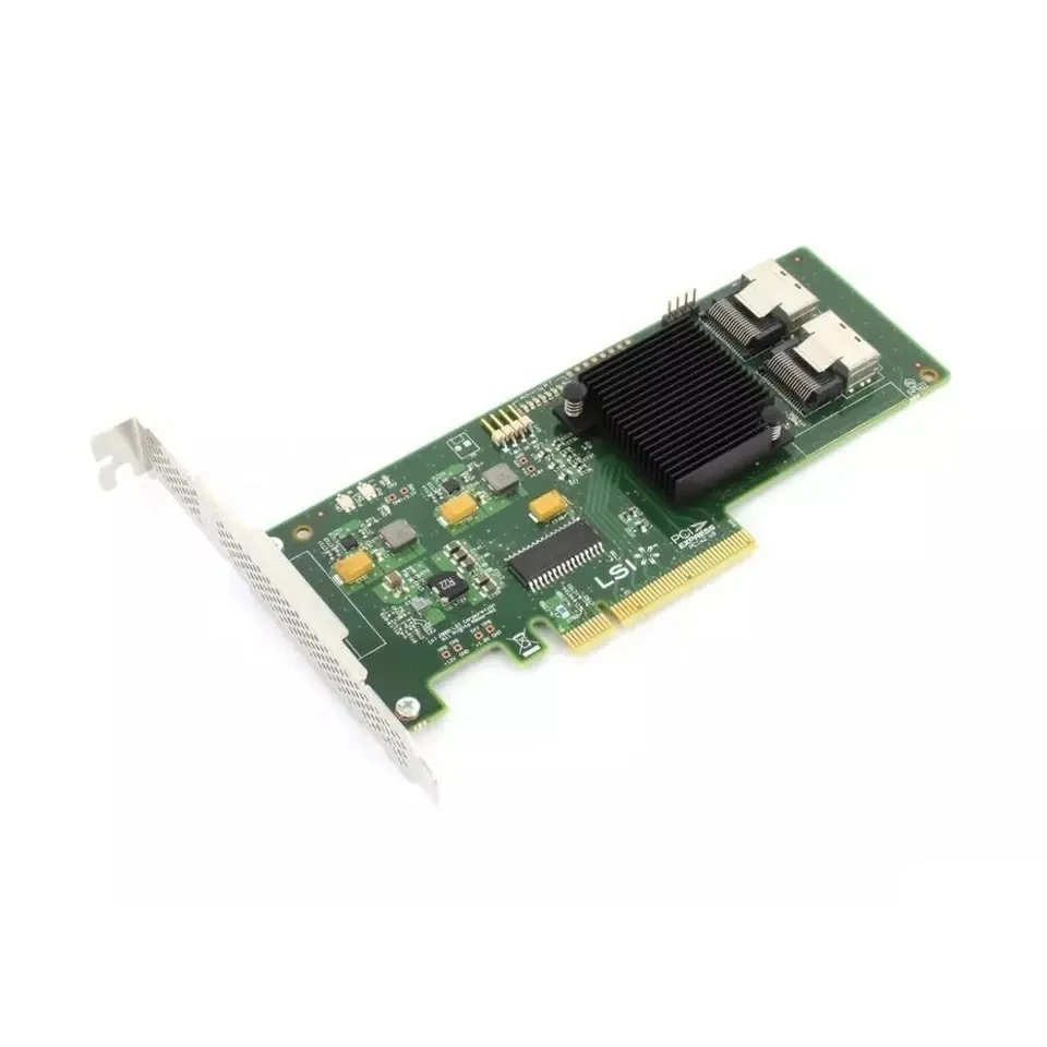 Original 9211-8i 6Gb/s SATA SAS x8 lane PCI Express 2.0 LSI Mega Raid Controller Card