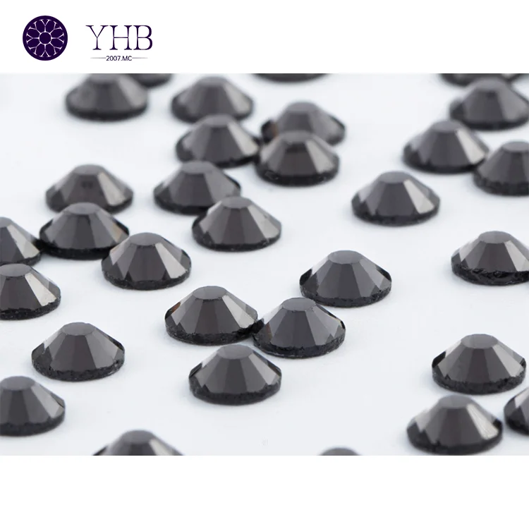 Wholesales DIY Flat Bottom Hot Fix Rhinestones Crystal Glass Beads For Jewelry Making