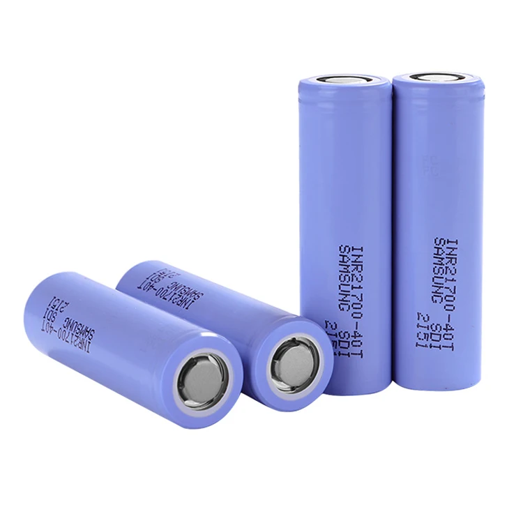 Original 4000mAh 3.7V 35A Rechargeable lithium li ion inr 21700 40t Battery cells for SAMSU SDI INR21700 40T