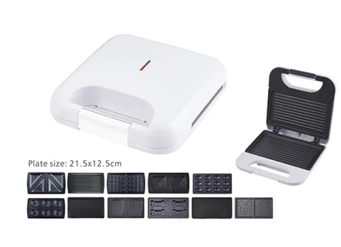 Compact Hot Sell Electric toasted sandwich maker grill