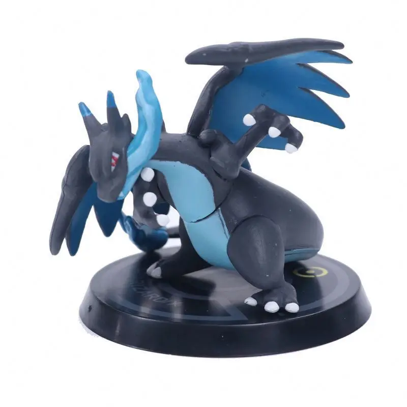 Набор фигурок аниме в 6 стилях Pika-chu Charmander Squirtle Mewtwo кукла из ПВХ японский мультипликационный персонаж Po-ke-moned фигурка