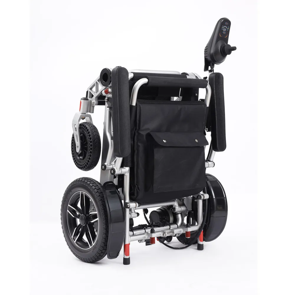High Quality Remote Control Active Wheelchair Electric Automatic Foldable Wheelchair for Disabled People