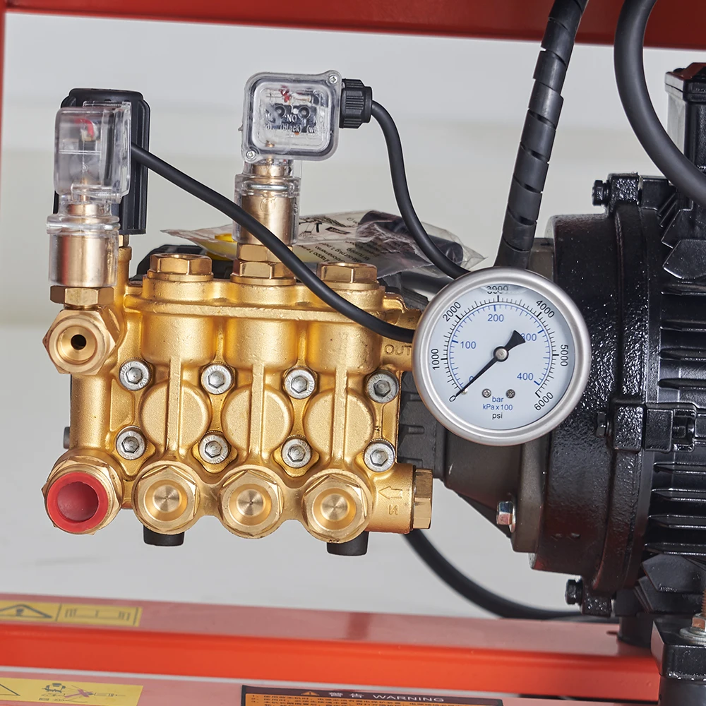 702-3.0T commercial wall-mounted 150bar 1450rpm 3kw 380v high pressure washing machine car wash pump pressure washer for sale