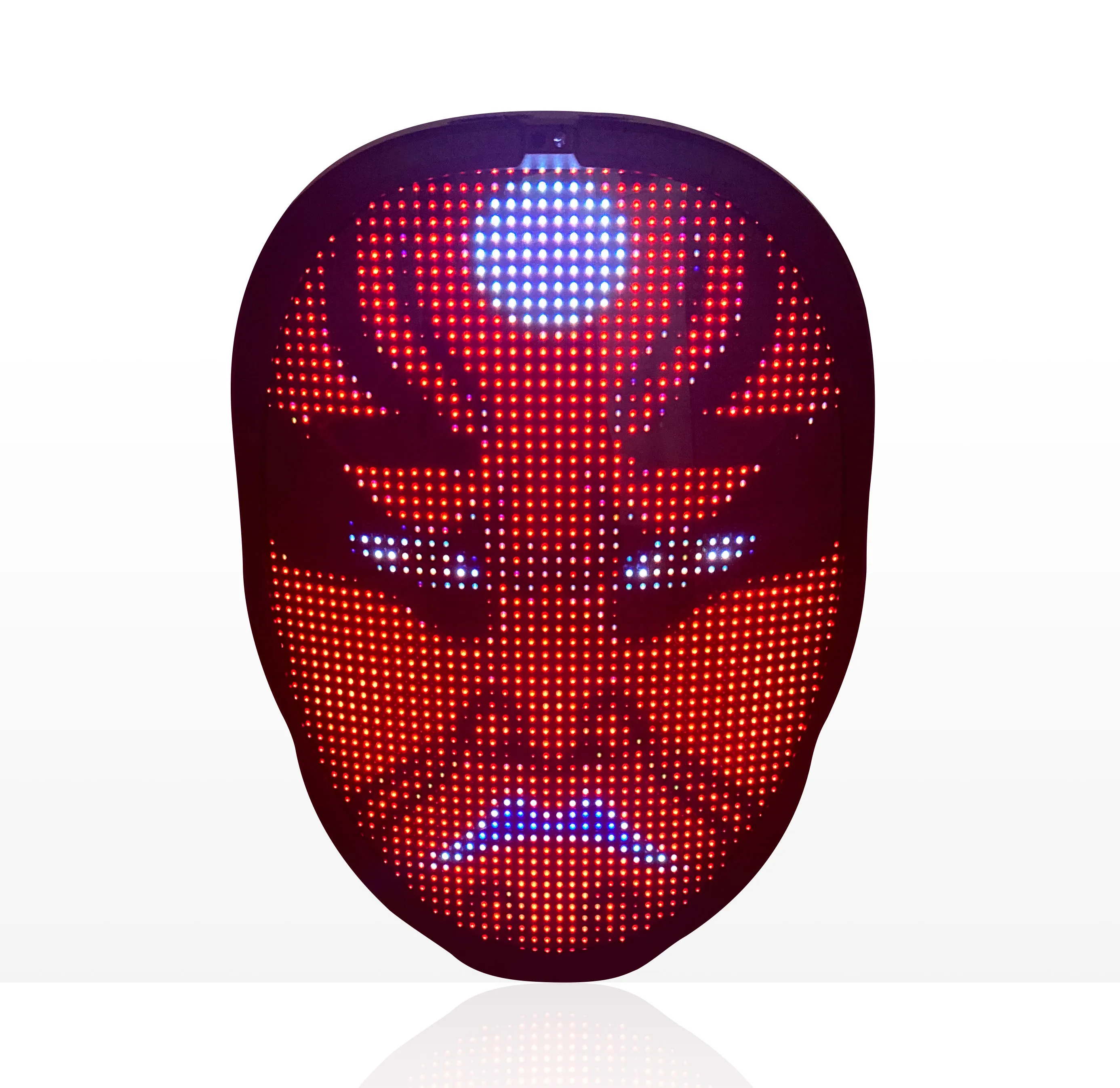 App Programmable Light Up Mask with LED Screen Support DIY 45 Animations and 70 Pictures mardi gras masks