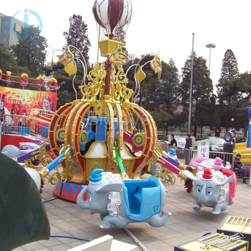 Interesting cheap flying elephant rides flying chair rides children amusement equipment thrill rides for sale