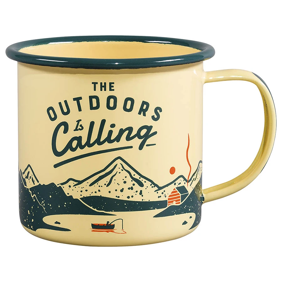 CHL Custom Color Sublimation Logo Printed Vintage Speckled Enamel Cup Enamel Mug Camping Enamelware