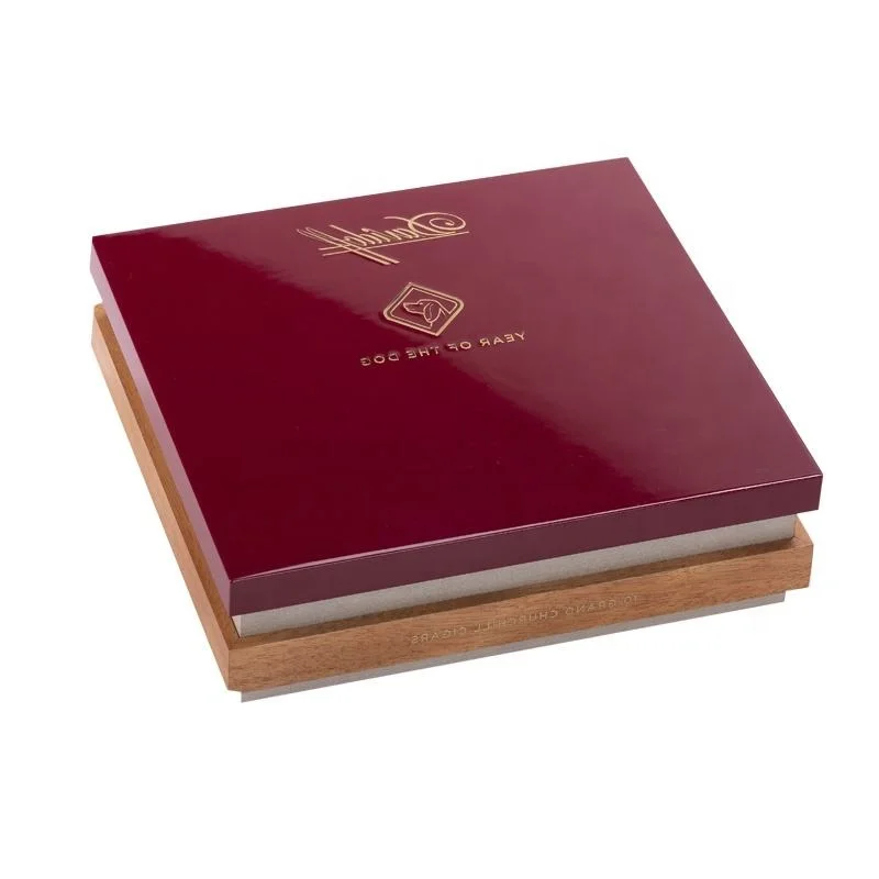 High Quality Wholesale Custom Luxury Cigar Boxes  Modern Cigar Wooden Boxes Luxury wooden cigar case