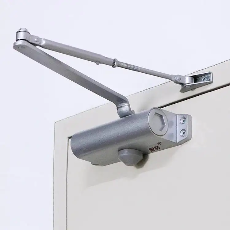 Aluminum 180 Degree Door Closer Multi-Function Gate Closer Automatic Closing Door Opener Heavy Duty Door Closer