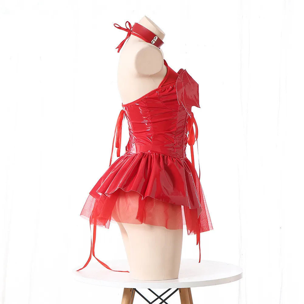 Japanese Two Cos Witch Cosplay Costume Little Devil Skirt Pure Desire Hot Girl Dress