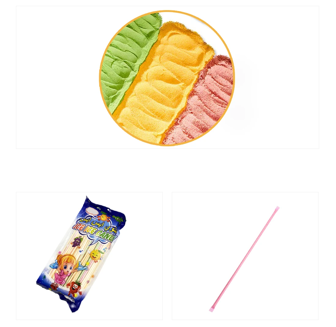 Low MOQ Custom-Made Candied Fruit Mix Sweet Sour Powder Candy Cc Stick Candy