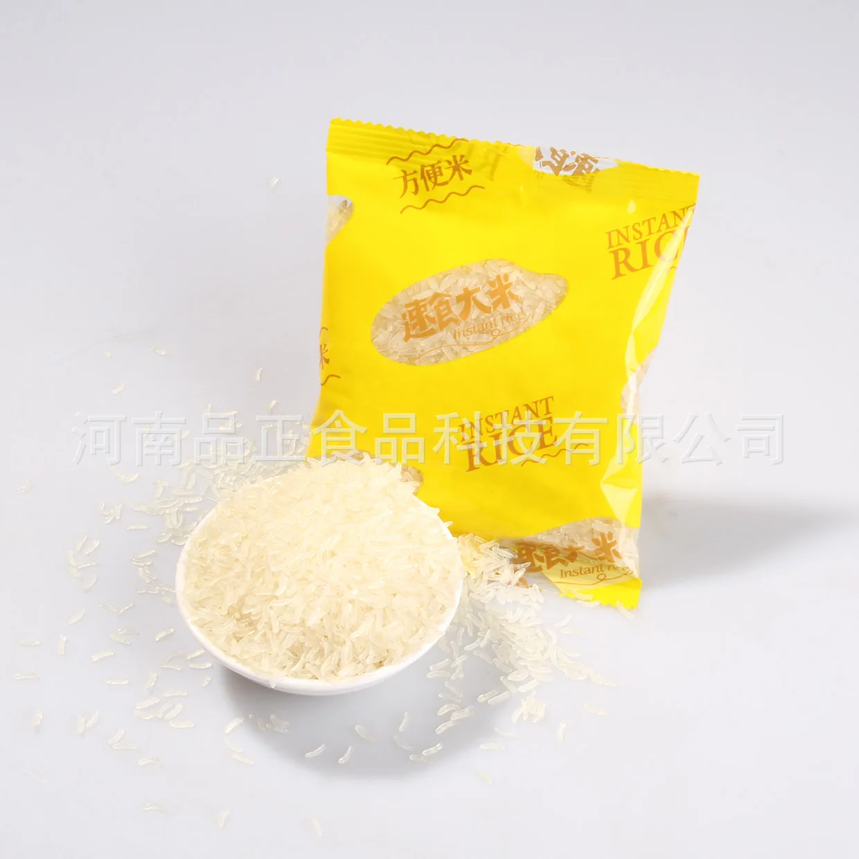OEM настроить бесплатно приготовленный на пару рис, быстро приготовленный рис быстрого приготовления, готовый к употреблению, дорожный самонагреваясь мешок с рисом
