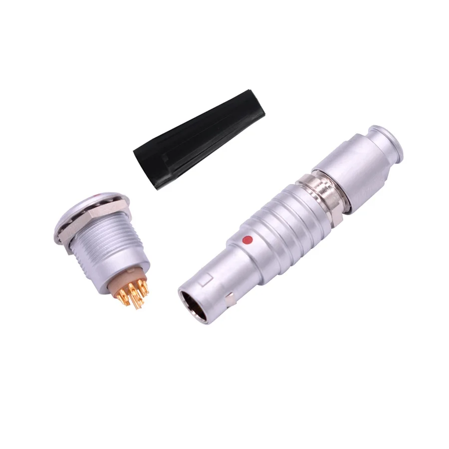 Similar EGG FGG 3B series multicore push pull plug socket male female dustproof circular connectors manufacturer