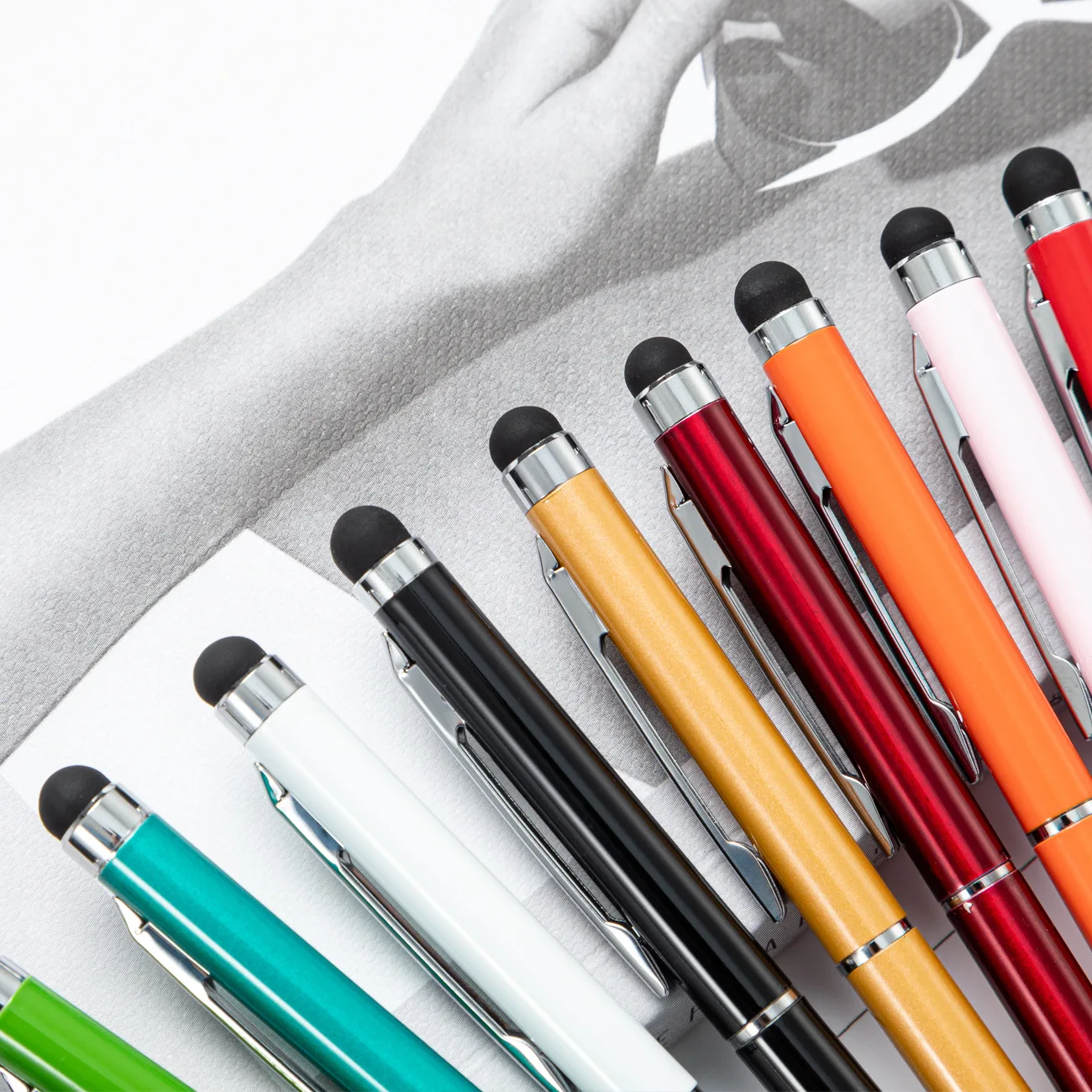 Universal Stylus Pen Office School Supplies Drawing Capacitive Screen Touch Pen iphone ipad Encouraging Ballpoint Pastel Pens