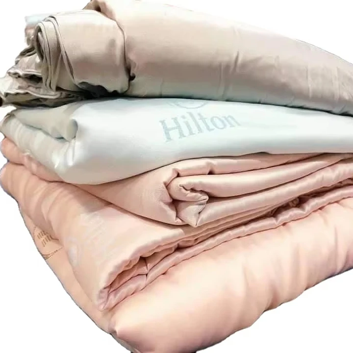 Diamond Hilton Sign Bed With all Season Warm Comforter