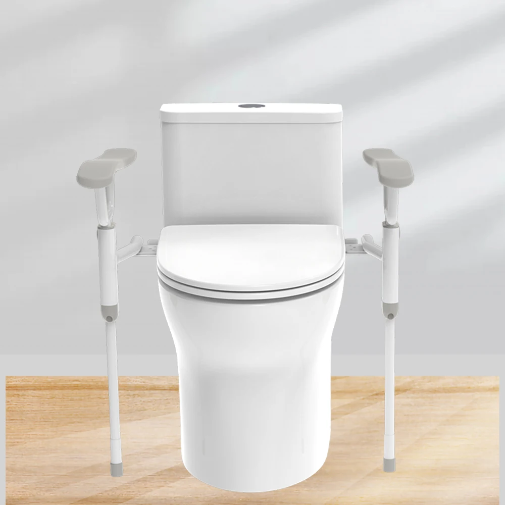 Sunten Modern Bathroom Toilet Handrail Adjustable Stainless Steel Grab Bars for Elderly for Bathroom and Bath Armrest