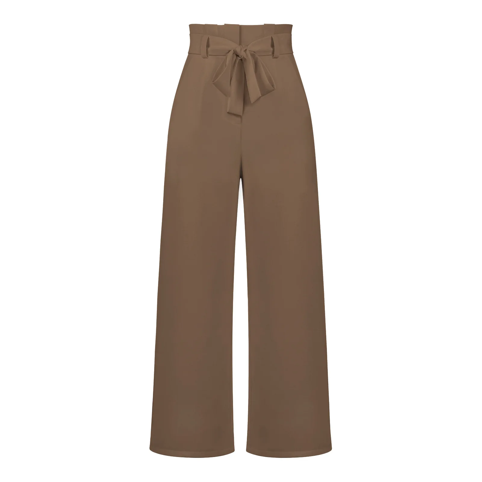 Women Casual Wide Leg Pants With Waistband Commuting Women Long Pant