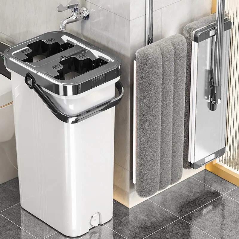 New product launched 45/33/50 large panel floor cleaning 360 degree magic Spinn mop set