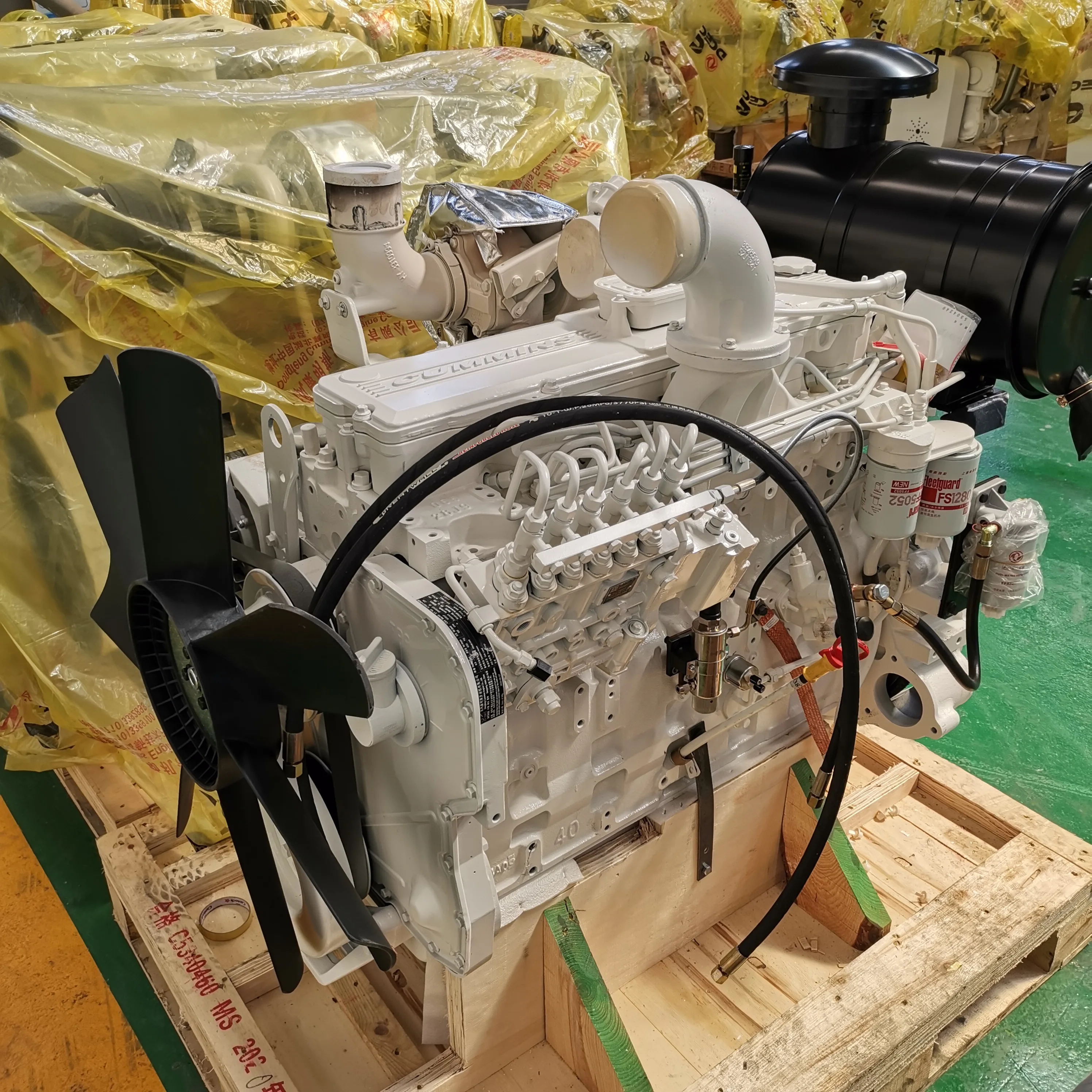 DCEC Genuine 6LTAA8.9-GM200 marine diesel engine assembly main propulsion boat generators