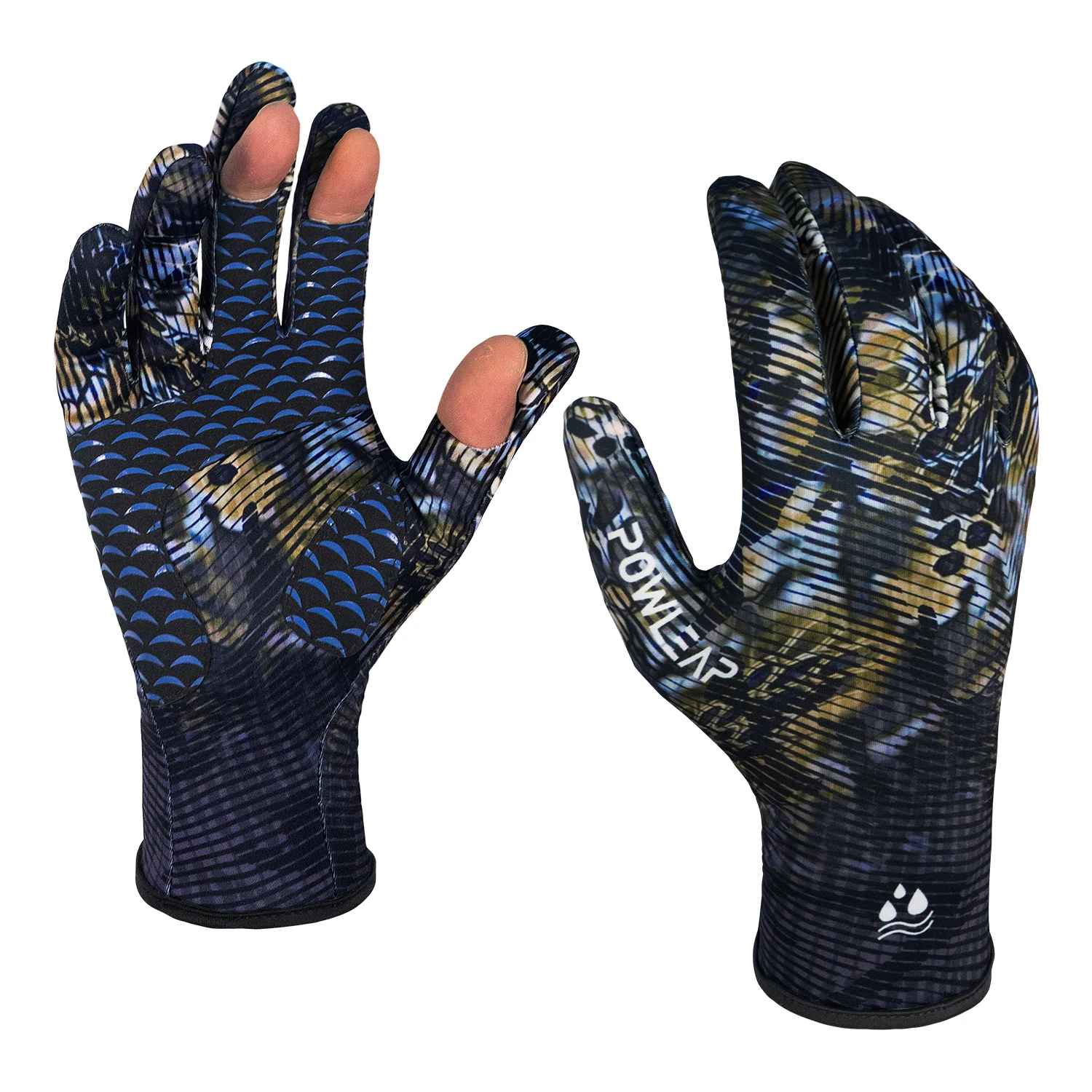 Artificial Wool Fleece Lined Waterproof gloves for winter Thermal Warm gloves for Ice Snow fishing