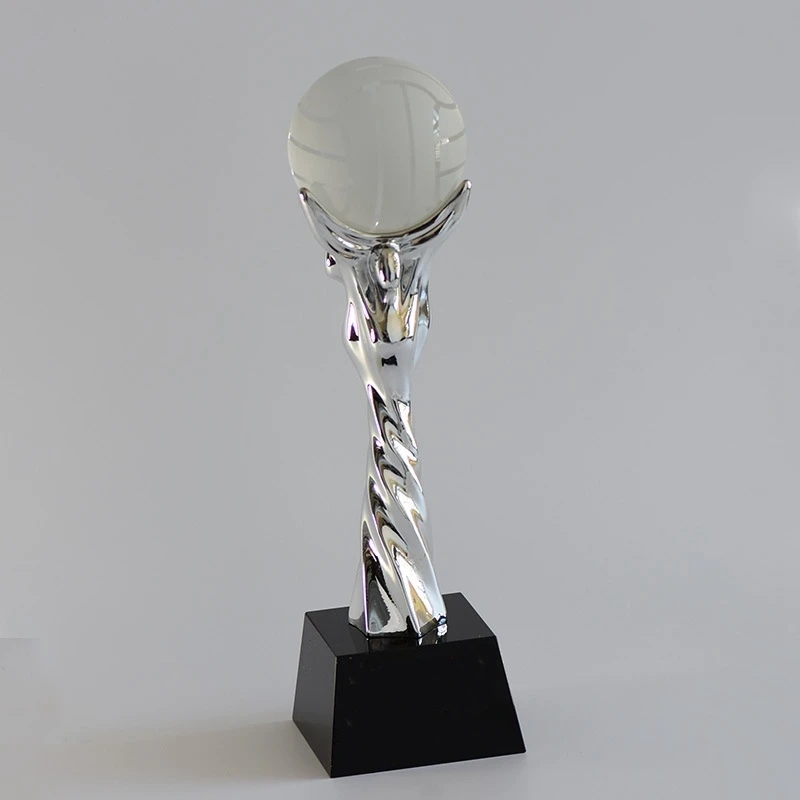 Basketball trophy custom made sport metal trophy