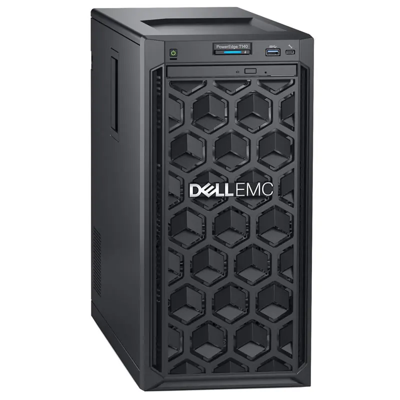 Original Dell PowerEdge Server T140 Tower Server 3 years warranty Xeon  4 Cores E-2224 server Dell
