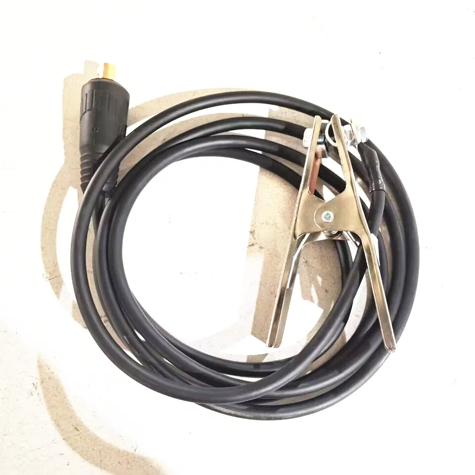 good quality cheap price Welding earth clamp with cable welding ground wire clamp 3M length cable