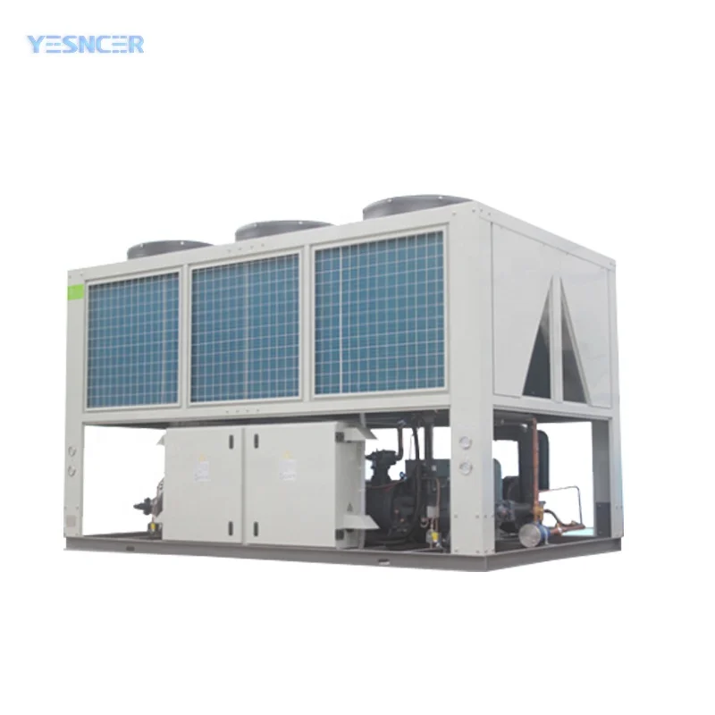 1180 kw Air cooled screw chiller industrial water chiller with yesncer brand compressor