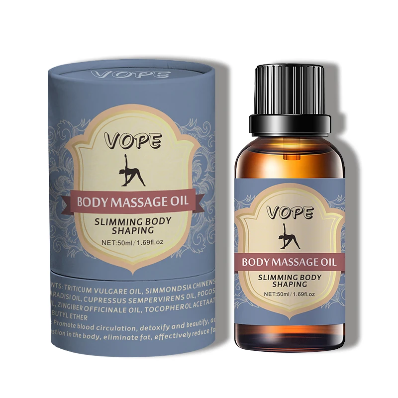 50ml Custom Private Label Slimming body Shaping Body Massage oil Organic Natural Blend compound Essential Oil