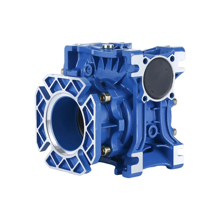 Hot Sale Fully Automated Production AC Motor Speed reducer Worm Gear Motor Gear Box NRVF110 Ratio7.5-100 Worm Gear Speed Reducer