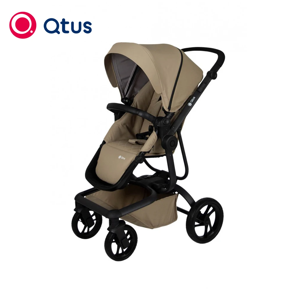 QTUS Spider, baby gear, bike trailers, All-terrain, EN1888, One-Handed Steering, Design for travel, Premium Suspension PU Wheels