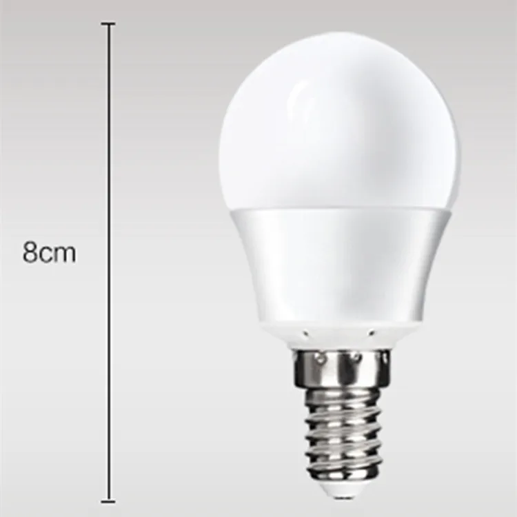 China factory High quality 3W 5W 7W 8W G45 E27 E14 base LED bulbs lamp mini candle light bulb