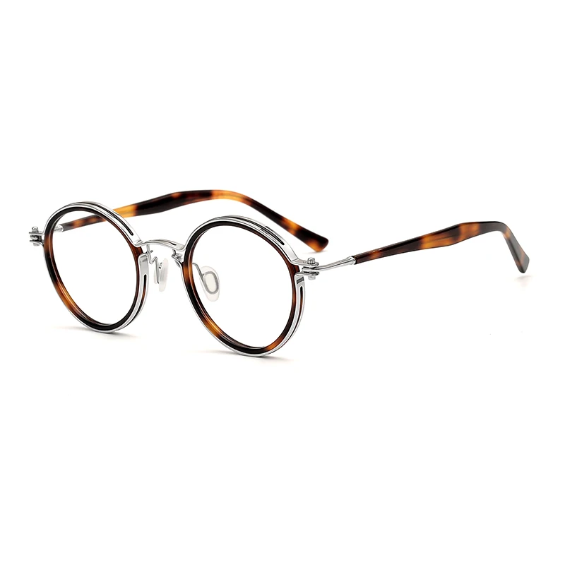 Фабрика Шэньчжэнь очки ручной работы с титановой металлической оправой мужские и женские оптические для чтения