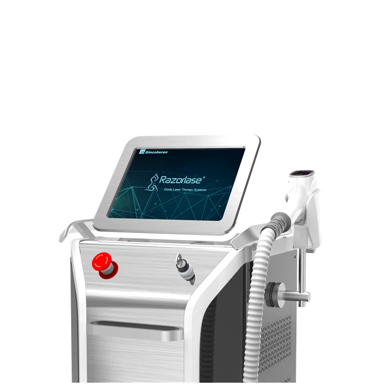 Price 3 Wavelength diode laser hair removal  755 808 1064 laser machine
