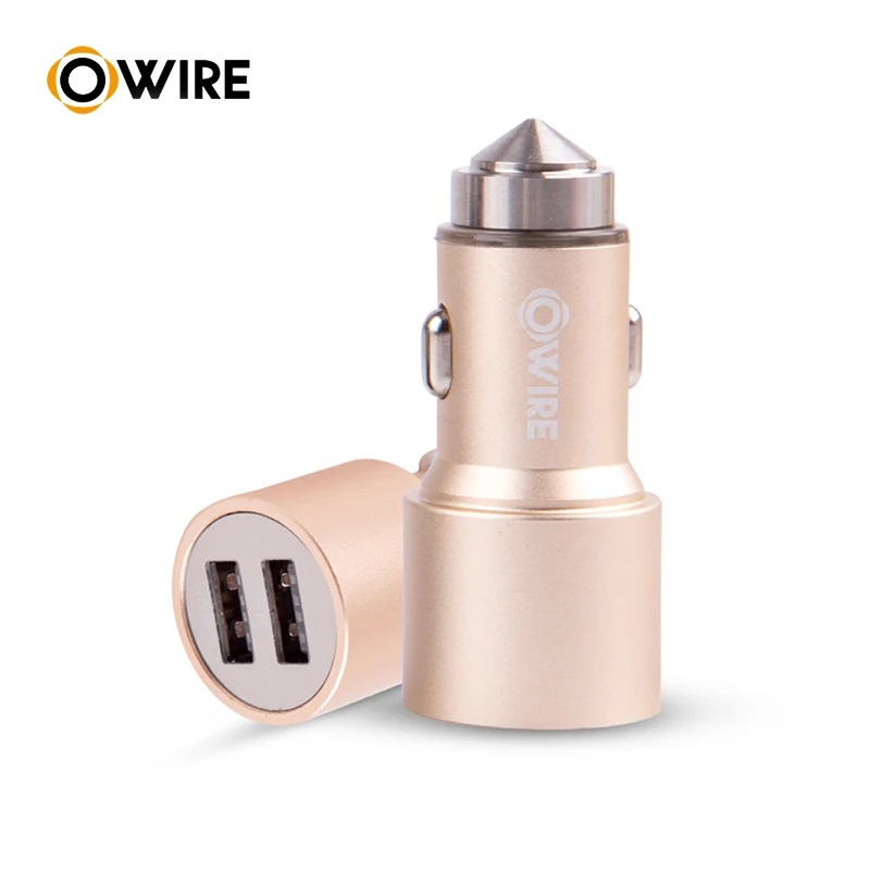  30 Вт Быстрая зарядка Dual QC3.0 USB Автомобильное зарядное устройство для всех мобильных
