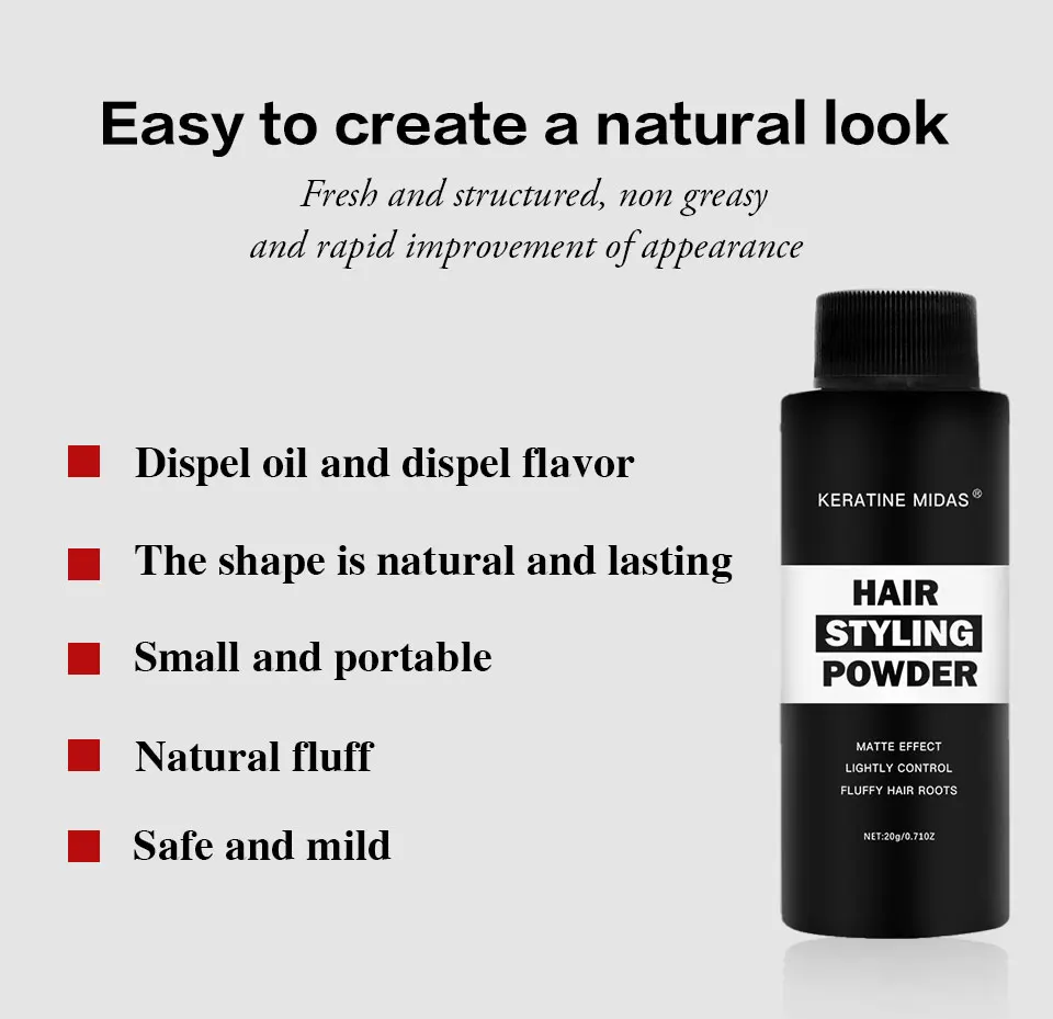 Styling Powder Texture Hair Volume Powder Custom Low Moq Styling Texturizing Fluffy