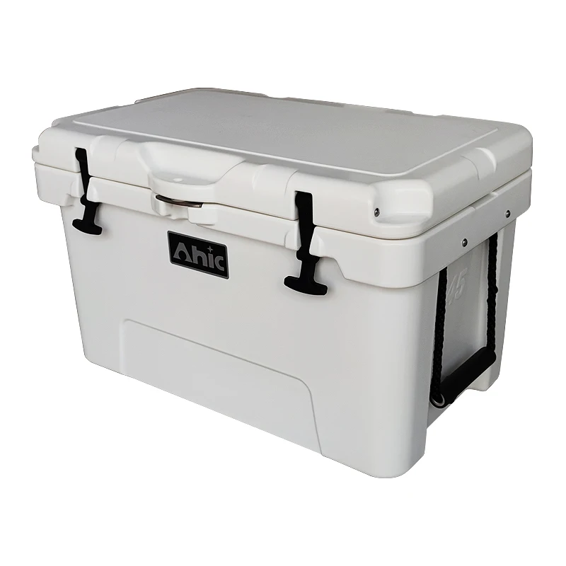 45L insulated custom roto molded LLDPE ice cooler box for summer