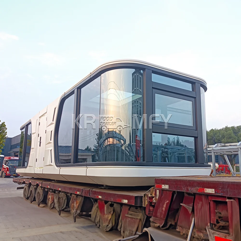 2024 Smart Home Integration Space Travel Capsule House Innovative Container House For Comfortable Living