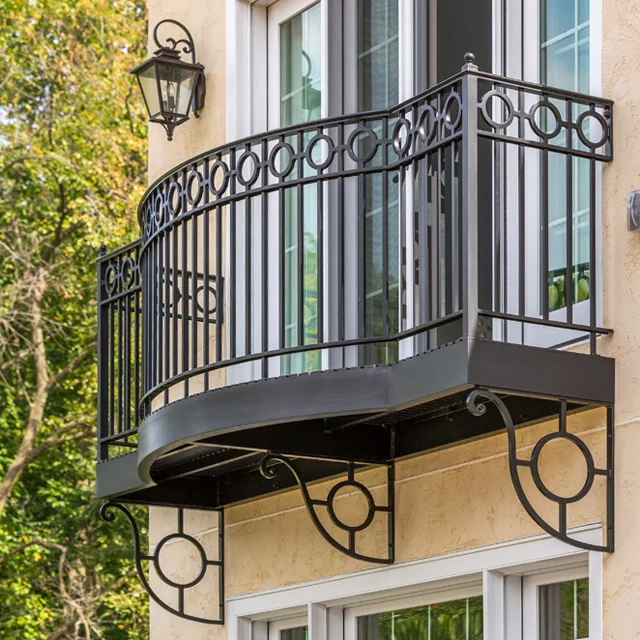 painting galvanized wrought iron window railing