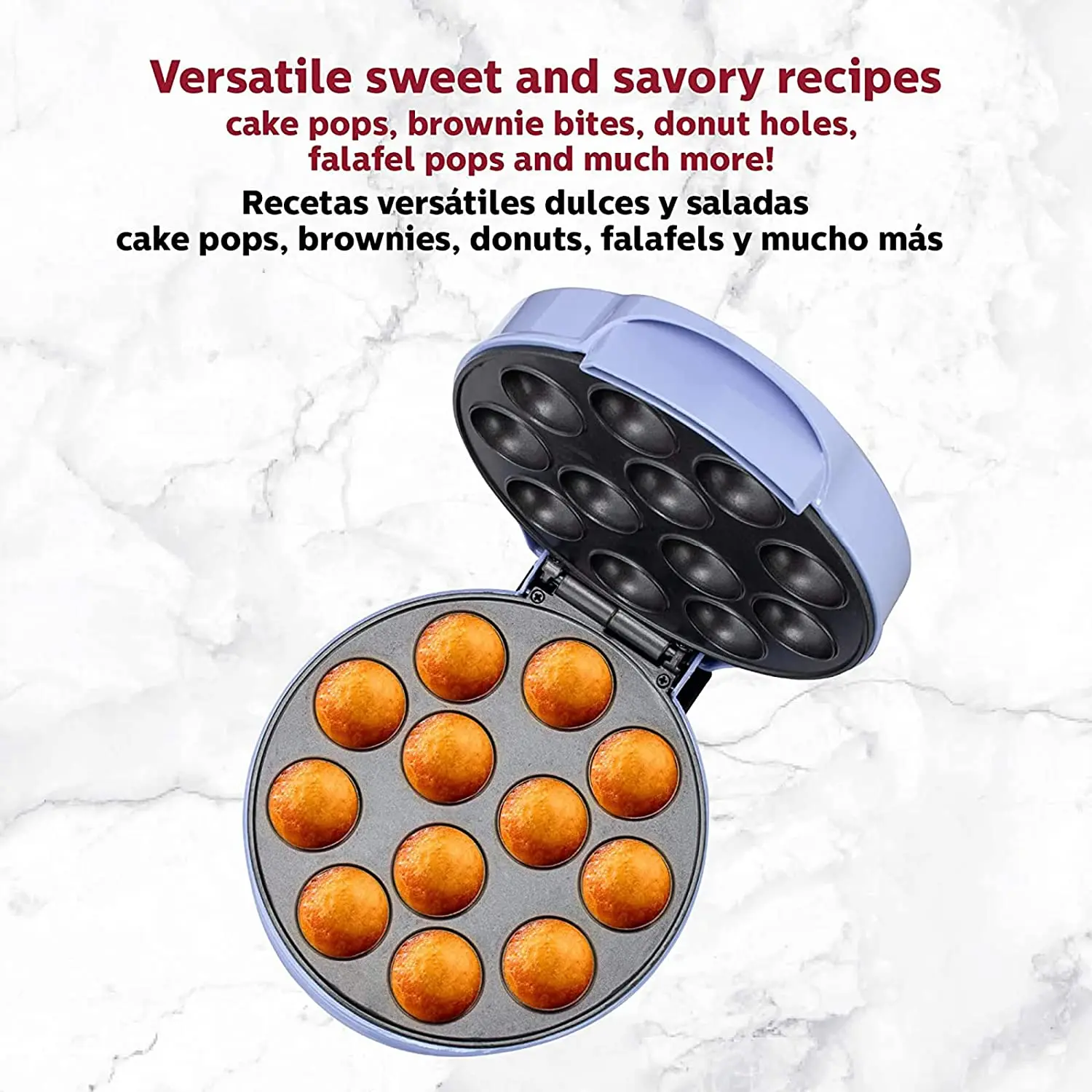 12 Count Electric Cake Pop Maker for Birthday and Holiday Parties