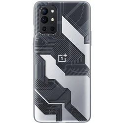 Original OnePlus 9R 9 R Quantum Bumper Case Circuit Board Genuine Protective Case Back Cover For One Plus OP 9R