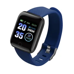 Factory hot sale 116 plus waterproof smart watch D13 large screen sports smart bracelet