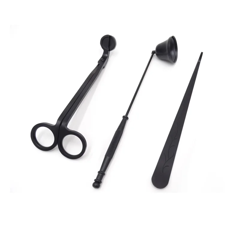 Набор для ухода за свечами, подарочные многоцветные полированные аксессуары для свечей из нержавеющей стали, фитиль, триммер