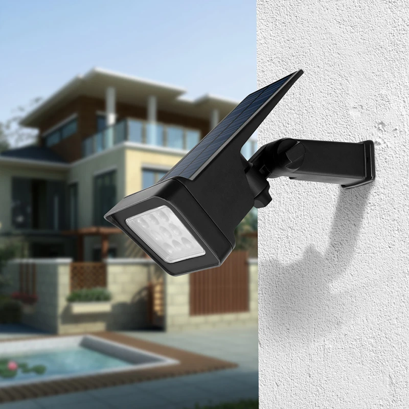
High Quality Products 2021 New Design Solar Powered Outdoor Waterproof Ip65 Led Spotlight Solar Garden Light 