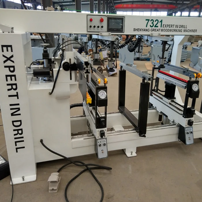  milling drilling machine horizontal microtunneling tractor 3 rows head