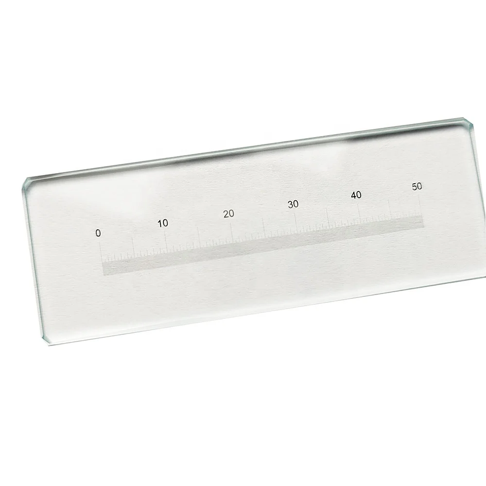 Reading microscope matching tool marking ruler measuring machine positioning element glass scale high accuracy