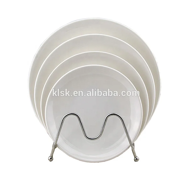 
Unbreakable Dinnerware Round Colorful 10 inch Melamine Dish Set 
