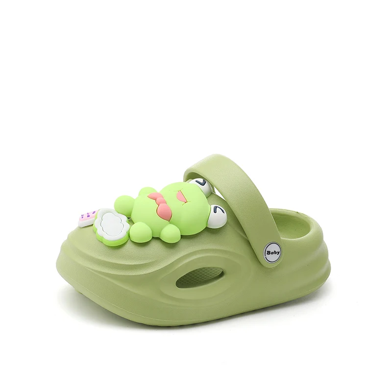 Comfortable Lightweight and Perfect for Family Outings and Fun Matching Adult-Kid Frog Clog Shoes